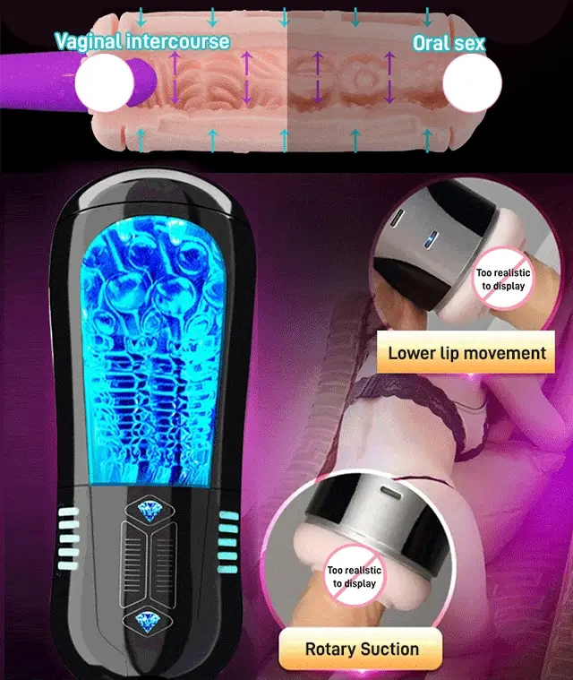 【Discreet Delivery】 Fully automatic, hands-free retractable relaxation cup