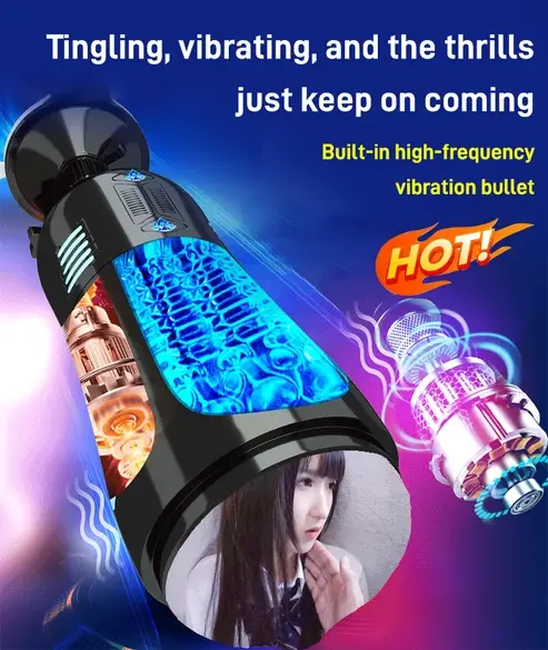 【Discreet Delivery】 Fully automatic, hands-free retractable relaxation cup