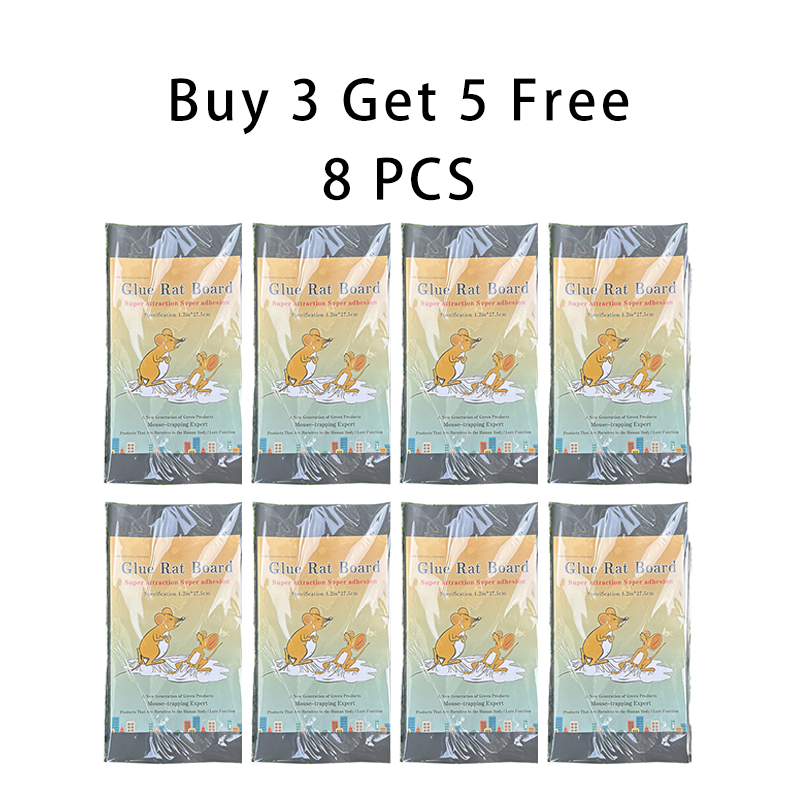 🏠Powerful Large Glue Traps for Rats, Mice & Snakes | Waterproof Odorless Indoor & Outdoor Pest Control