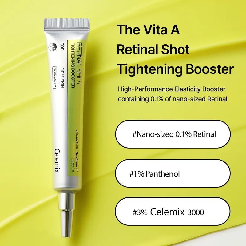 AQA®🍀Vita A Retinal Firming Enhancer | Repairs Wrinkles and Fine Lines and Tightens Skin | Makes Skin Smoother in Seven Days