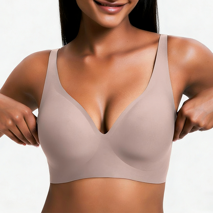 2026 New Year Special Offer! Women’s Wireless Deep V Push-Up Bralette — Ultra-Comfortable T-Shirt Bra