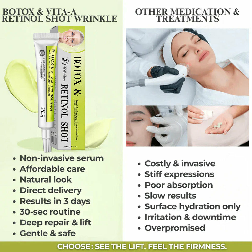💫Newyuo Botox & Vita-A Retinol Shot Wrinkle-Lift Tightening cream