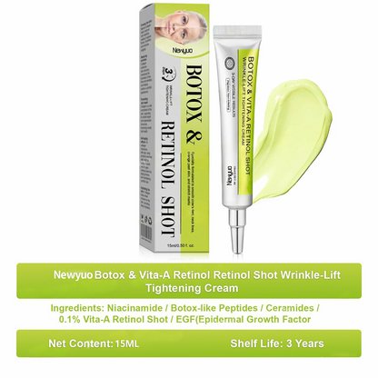 💫Newyuo Botox & Vita-A Retinol Shot Wrinkle-Lift Tightening cream