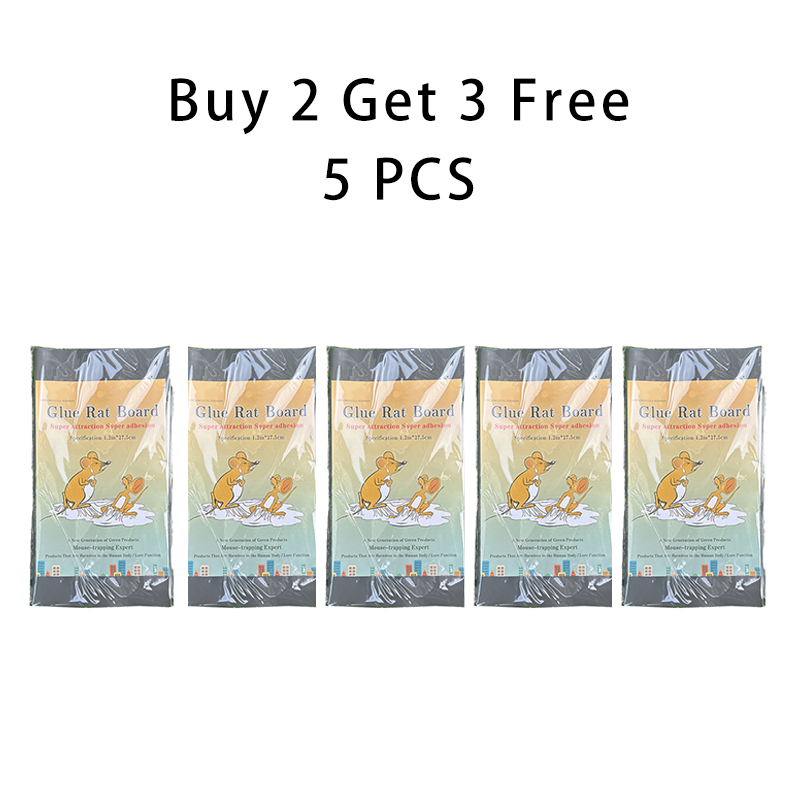 🏠Powerful Large Glue Traps for Rats, Mice & Snakes | Waterproof Odorless Indoor & Outdoor Pest Control