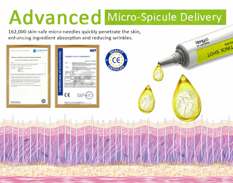 💫Newyuo Botox & Vita-A Retinol Shot Wrinkle-Lift Tightening cream