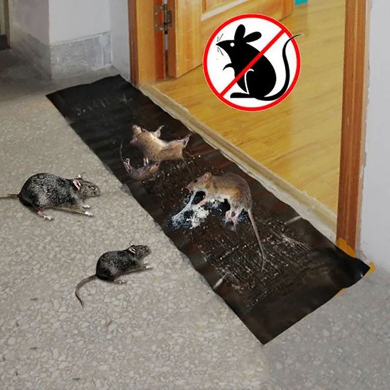 🏠Powerful Large Glue Traps for Rats, Mice & Snakes | Waterproof Odorless Indoor & Outdoor Pest Control