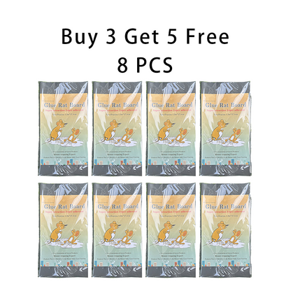 🏠Powerful Large Glue Traps for Rats, Mice & Snakes | Waterproof Odorless Indoor & Outdoor Pest Control