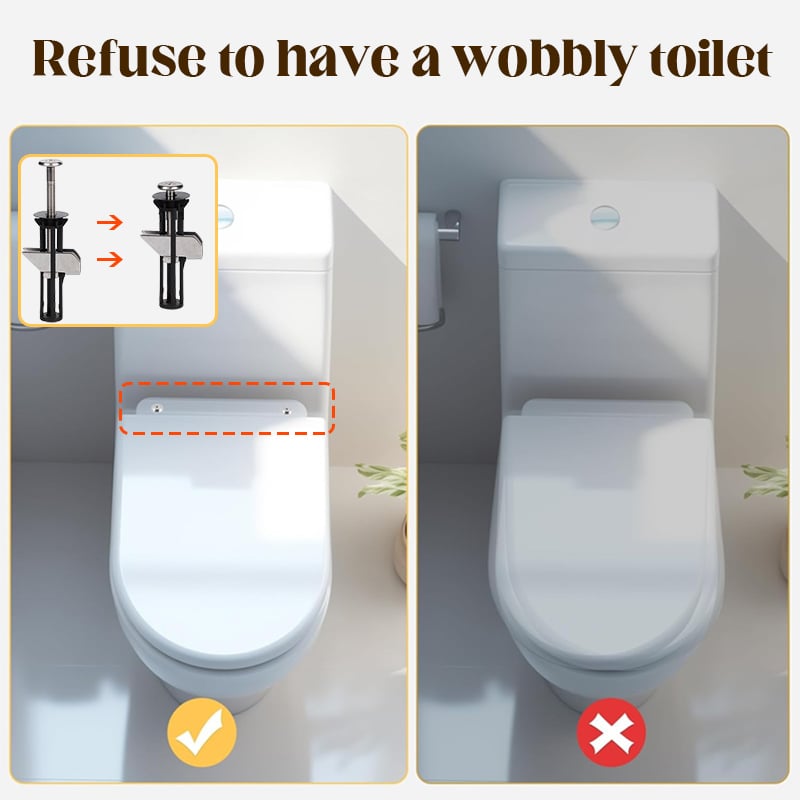 🔥LAST DAY -BUY 1 GET 1 FREE🔥Heavy Duty Toilet Seat Fixing Screws222