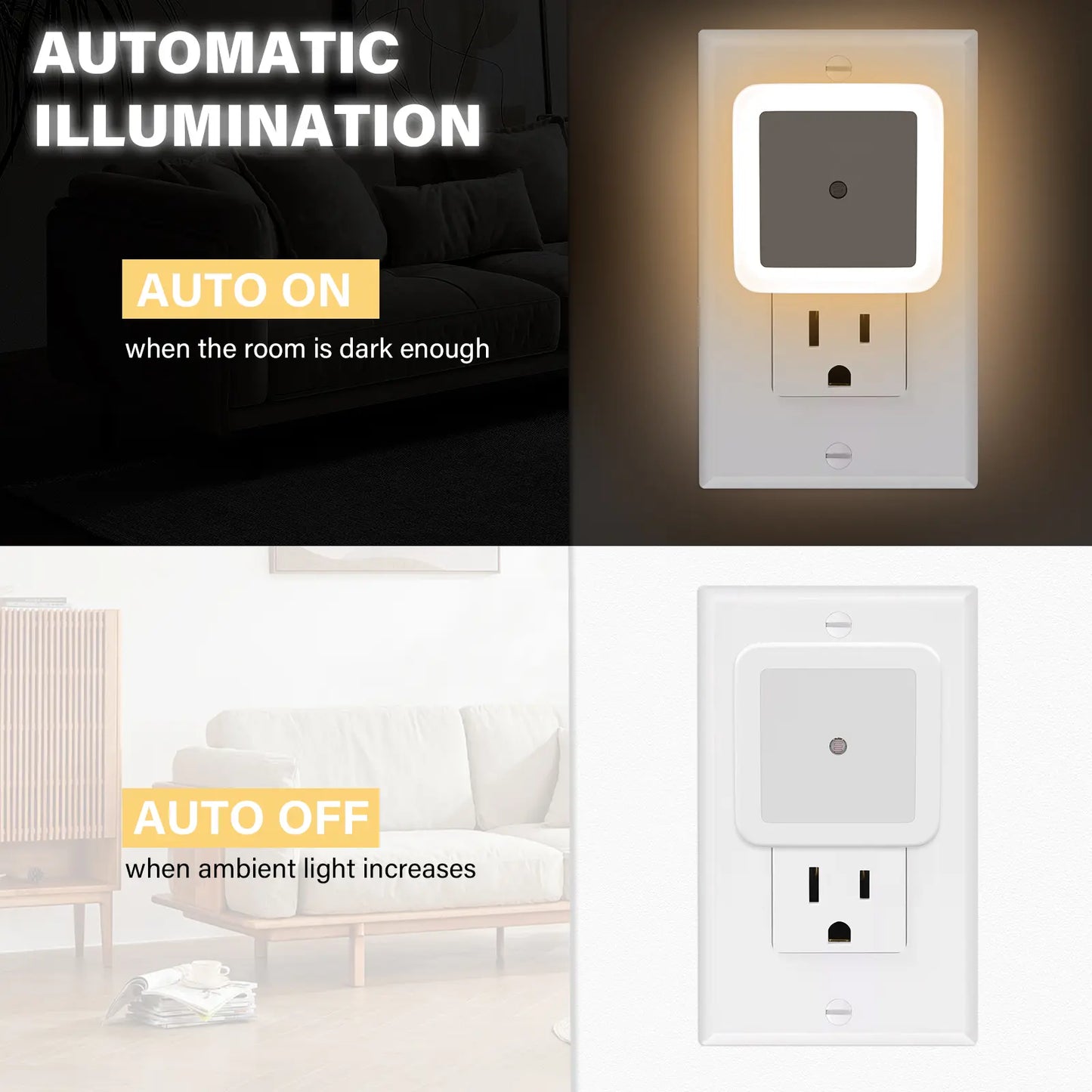 Night Lights - Smart Sensor Automatic ON/OFF